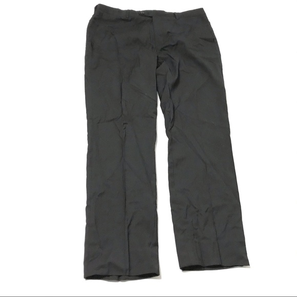 Via Veneto Men’s Dress Pants 36W 30L Black Work - Picture 6 of 6